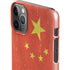 Chinese Flag Distressed iPhone 11 Pro Max Lite Case